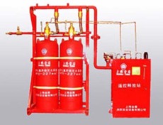 久治獨立式七氟  丙烷滅火裝置調試