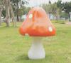 东莞幼儿园园林景观彩绘玻璃钢蘑菇雕塑价格