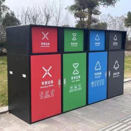 北京加工垃圾棚垃圾分类亭不锈钢材质