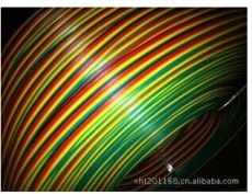 供應1007awg26彩排線3P連接線7芯彩排線規格