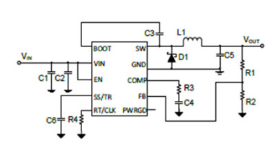 SCT2620MRER高效 频率可调 降压DCDC转换器