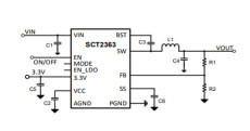 芯洲 SCT2363FPBR 6A同步降壓DCDC變換器