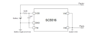 南芯 SC5516CSBER 聚合物电池保护芯片