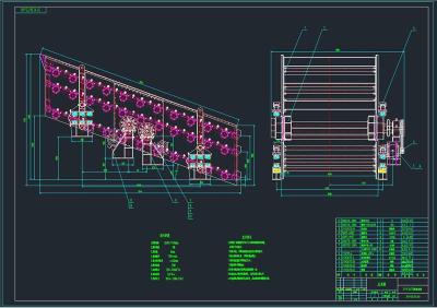 YK型圆振动筛全套cad图纸