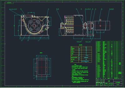 PCH環(huán)錘式破碎機全套cad圖紙