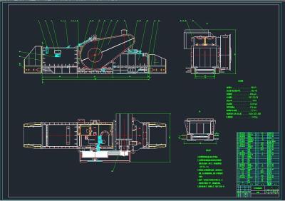 PLM型顺槽用破碎机全套cad图纸