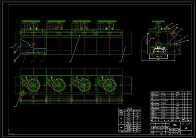 GF机械搅拌式浮选机全套cad图纸