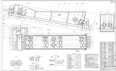 洗矿机全套图纸