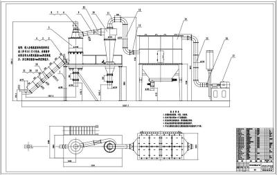 FL气流分级机全套cad图纸