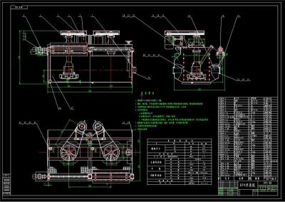 浮选机全套cad图纸