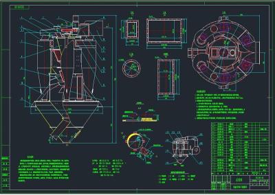 选粉机全套cad图纸