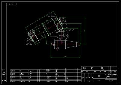 旋流器全套cad图纸