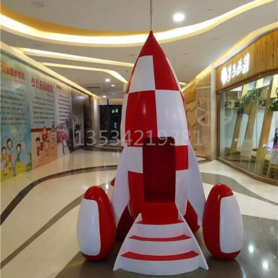 广州学校航空仿真火箭飞机模型雕塑定制价格