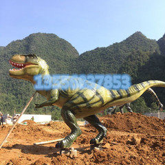 云南生态园大型恐龙模型玻璃钢雕塑生产厂家