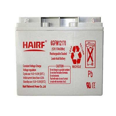 海瑞弗蓄电池12V65AH铅酸免维护电源