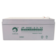 劲博蓄电池JP-CNJ-3.3-12免维护12V3.3AH