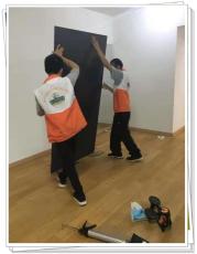 广州专业维修玻璃门维修门锁镜子定做维修