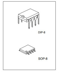 高性能的电流模式控制器 UC3843BP SOP8T/R