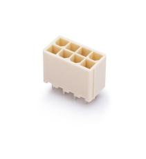 12P ATX主板電源連接器 大電流9A 8PIN直插