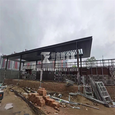售樓部金屬整裝裝飾工程廠家展示安裝案例