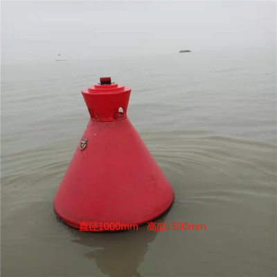 湖泊警示标记浮标直径70公分塑料浮标