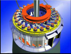 鄂爾多斯訓練模型降膜式蒸發器模型壩內式廠