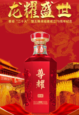 五粮液龙耀盛世纪念酒