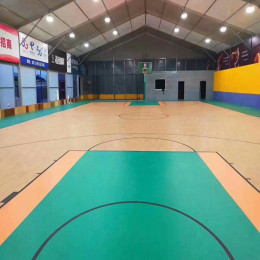 篮球场塑胶地板