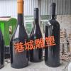 供应杭州玻璃钢红酒瓶雕塑专业生产厂家报价