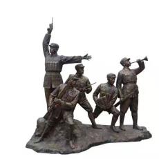 重庆红军人物玻璃钢雕塑厂