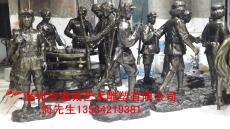 广州公园红军人物玻璃钢雕像厂家