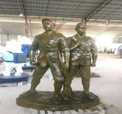 东莞红军人物玻璃钢雕塑生产厂家