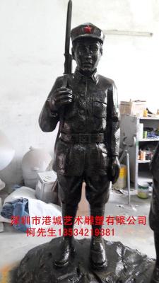 江门红军人物玻璃钢雕像哪家厂家实惠些
