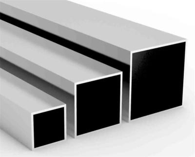定制6063铝型材 各种规格铝方管 木铝纹方通