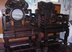 宝山区回收老红木八仙桌收购老红木圈椅图片