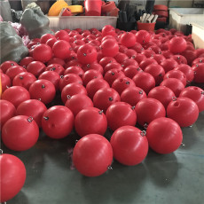 外贸出口海上塑料浮球水库警示浮漂制造