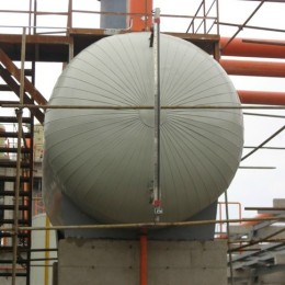 泰安锅炉管道保温施工队炼油厂铁皮保温工程