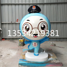 重庆税务局卡通警员娃娃雕塑厂商电话多少