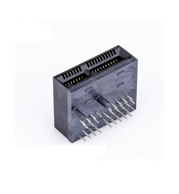 90度插板式PCIE连接器 NGFF全规格M.2插座