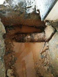 深圳南山供水管網掉壓查漏點 墻壁水管探測