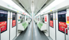 高性价比发布上海地铁内包车广告视觉宽阔
