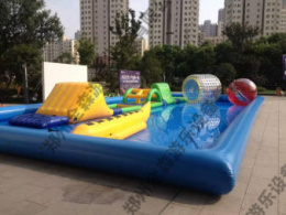 大型充气游泳池游乐设施戏水池儿童娱乐玩具