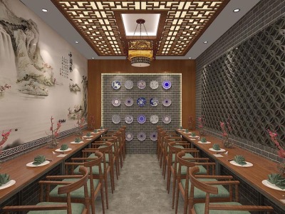 郑州餐饮店装修中灯光的重要性-餐饮店设计