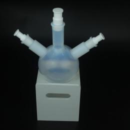 PFA烧瓶透明聚四氟乙烯三口烧瓶PFA冷凝蒸馏