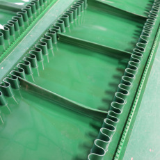 厂家批发PVC绿色防静电输送皮带亮面输送带