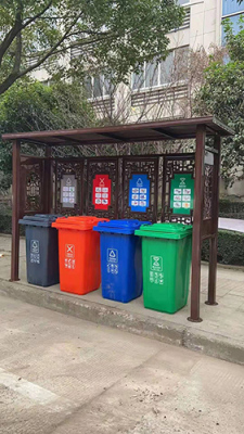 陕西自动分类垃圾箱公司