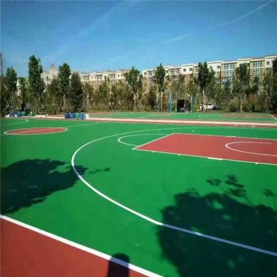 塑胶篮球场的造价 全国安装施工