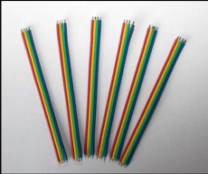 供應1571彩排電子導線兩端上錫玩具連接線廠