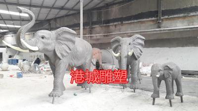东莞出口园林景观仿铜非洲象雕像生产厂家