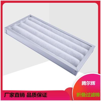 空調(diào)箱空氣凈化初效過濾網(wǎng) 高效折疊過濾器